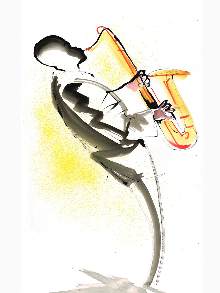 Jazz Saxophone Musician by CatarinaGarcia
