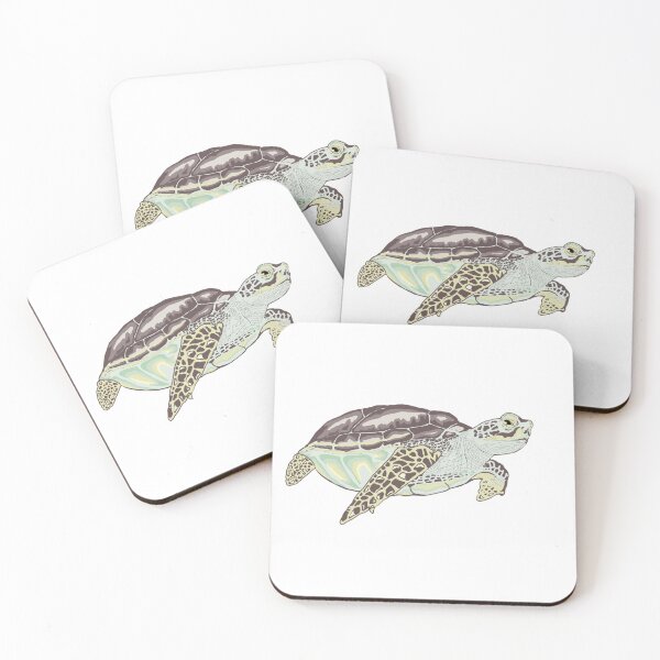 Item preview, Multi-colored sea turtle designed and sold by smaric.