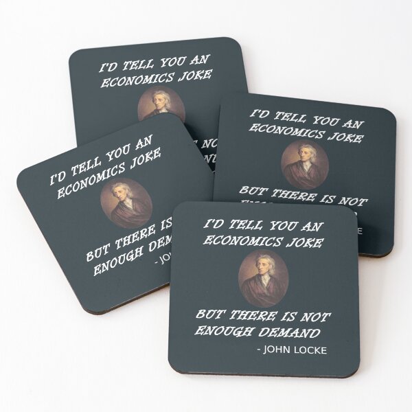 Item preview, Funny Economics Teacher Design Locke Student Supply + Demand designed and sold by Creekman Designs.