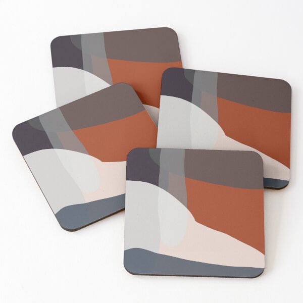 Item preview, Navy & Rust VIII Abstract  designed and sold by BlertaDK.
