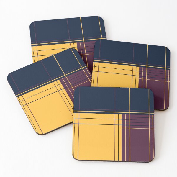 Item preview, Abstract graphic I Dark blue Purple Yellow designed and sold by BlertaDK.