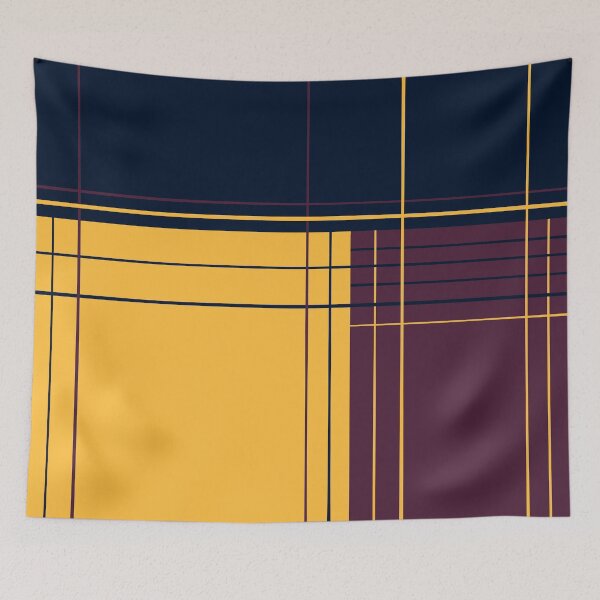 Item preview, Abstract graphic I Dark blue Purple Yellow designed and sold by BlertaDK.