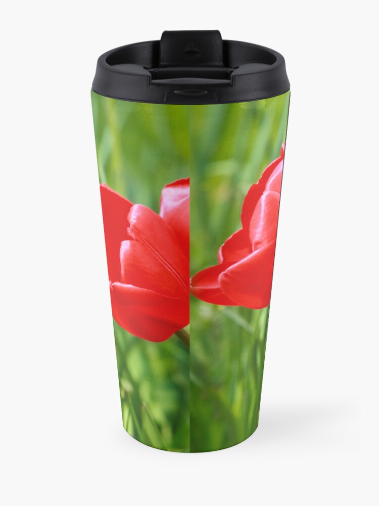 Alternate view of Three Tulips Travel Mug