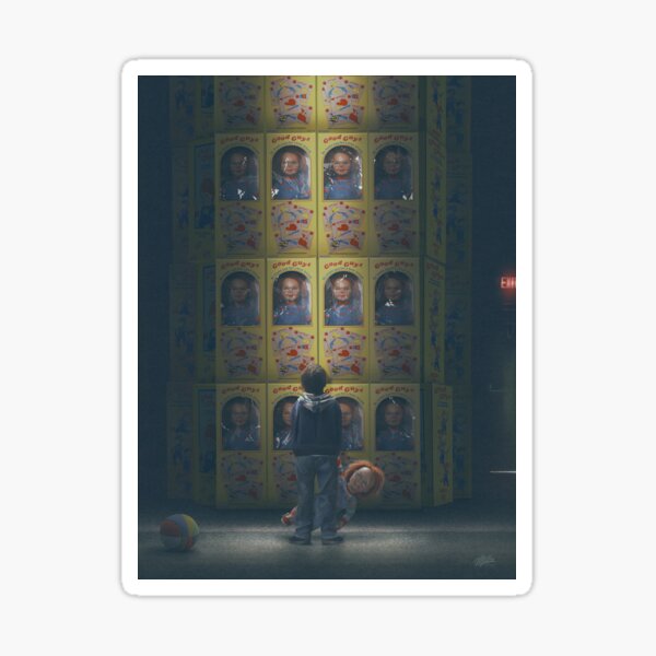 Hi I'm Chucky, Wanna Play? Sticker