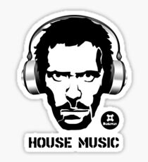 House Music Sticker