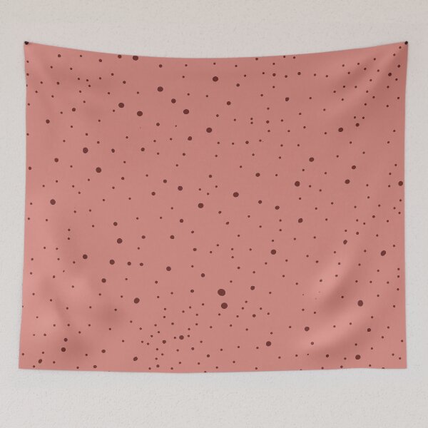 Item preview, Dots on dark peach designed and sold by BlertaDK.