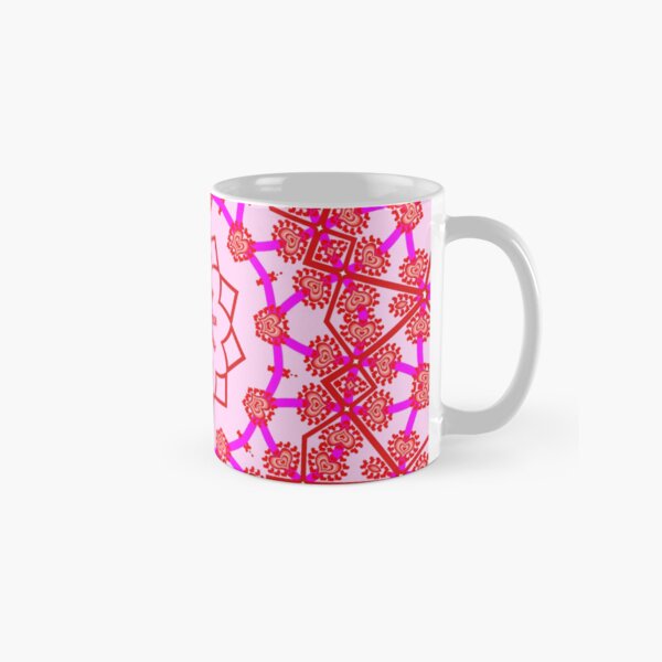 Red and pink Classic Mug