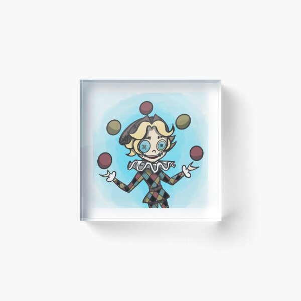 Item preview, Harlequin juggler designed and sold by InvaderCool.