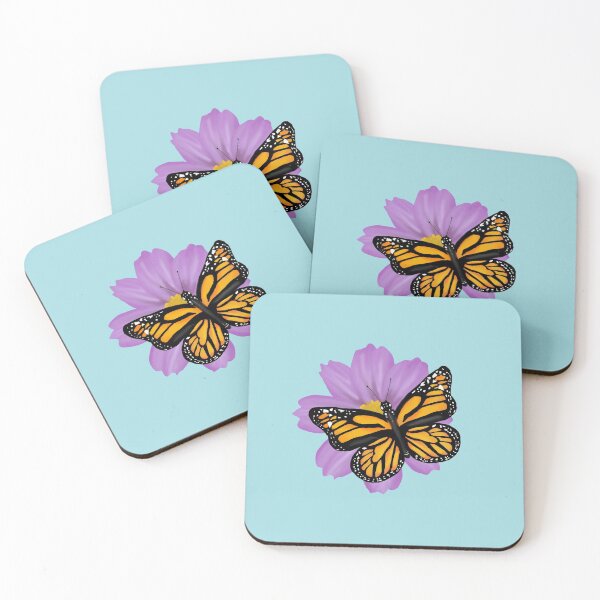 Item preview, Butterfly on Purple Flower  designed and sold by Heather Boyd.