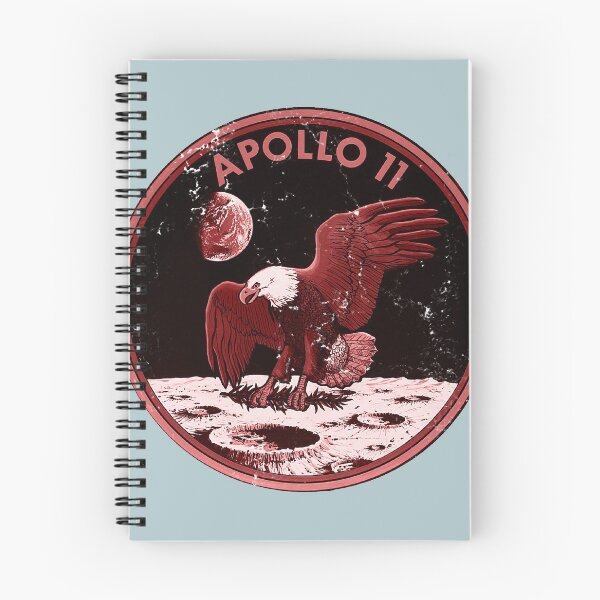 Item preview, Apollo 11 Emblem - Faded Red designed and sold by Rachel Nagel.