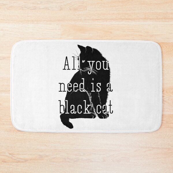Item preview, All you need is a black cat designed and sold by Lina Natalia Chaves Grijalba.
