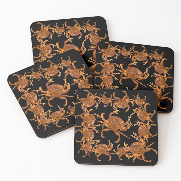 Item preview,    BLACK BEACH CRAB FAMILY ART  designed and sold by sharlesart.