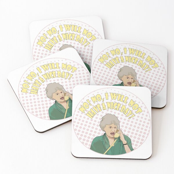 Item preview, No, I Will Not Have a Nice Day designed and sold by shadypinesma.