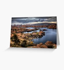 Watson Lake-Long View Greeting Card