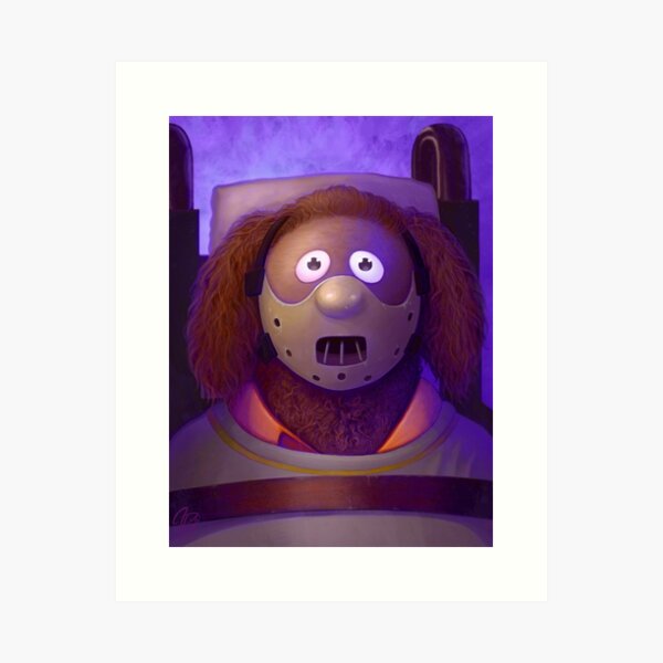 Muppet Maniac - Rowlf Lecter Art Print
