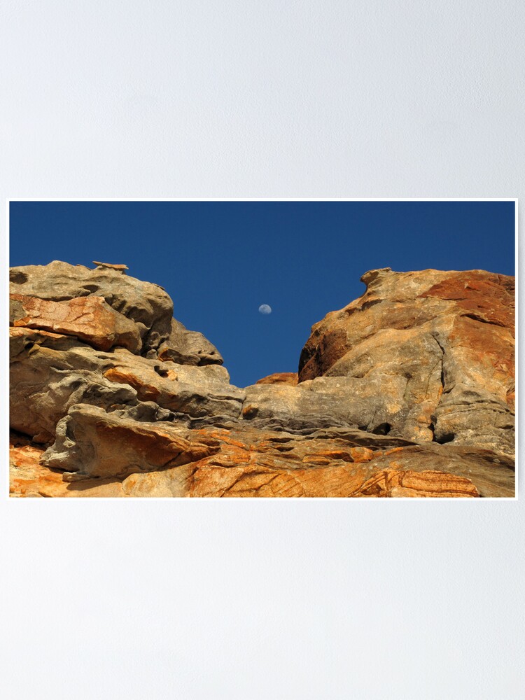 Alternate view of Moon in the Notch Poster