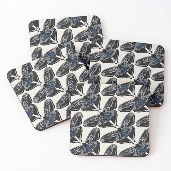 Item preview, Dark Peacock Moth Scarf designed and sold by AJHateley.