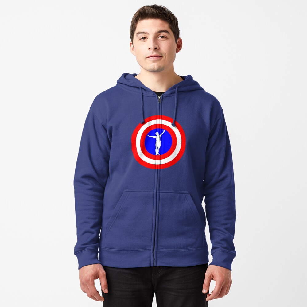 Item preview, Zipped Hoodie designed and sold by engagingdata.