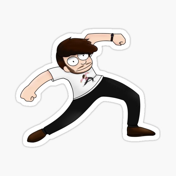 James Marriott krumping Sticker