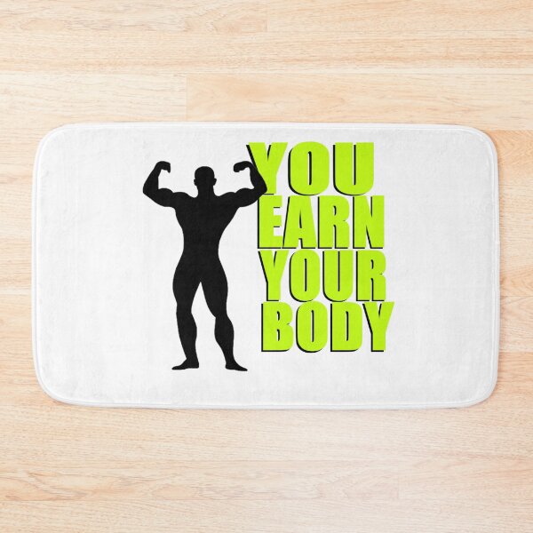 Item preview, Your Earn Your Body - Lime & Black designed and sold by Awgie-Dawg.