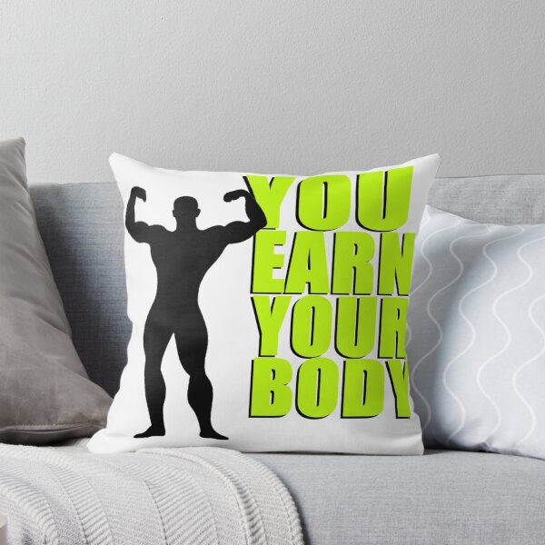 Item preview, Your Earn Your Body - Lime & Black designed and sold by Awgie-Dawg.