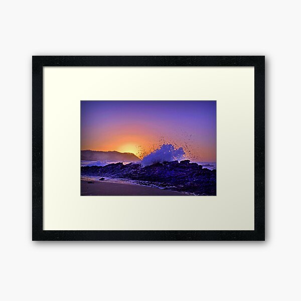 Splash Framed Art Print
