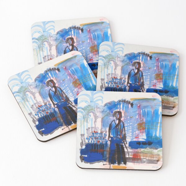 Item preview, Samurai in garden designed and sold by Sylke Gande.