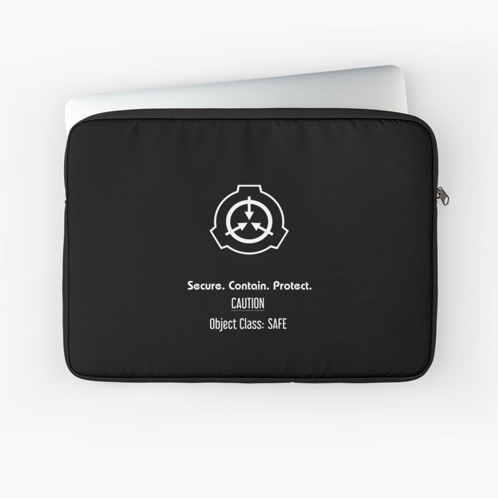 Keter Classification SCP Foundation Secure Contain Protect Zip Pouch by  Nehan Kiaraa - Fine Art America