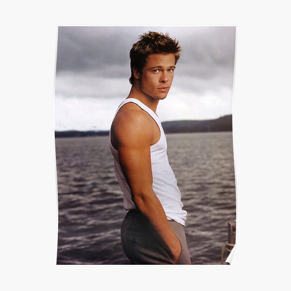 90s Brad Poster