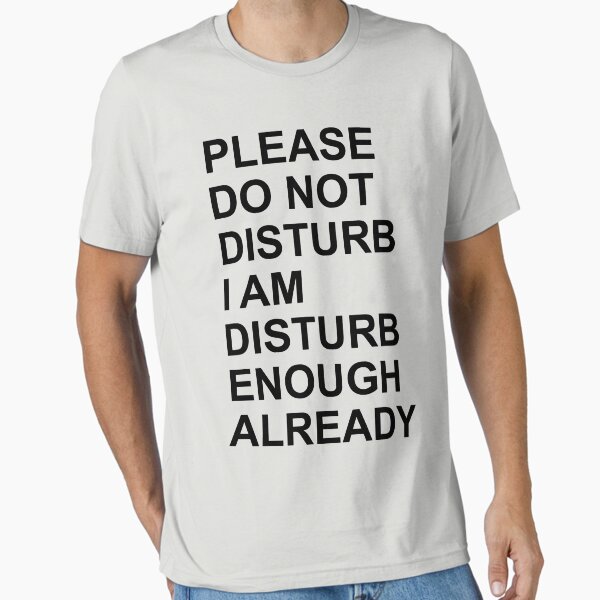 Item preview, DO NOT DISTURB designed and sold by maniacreations.