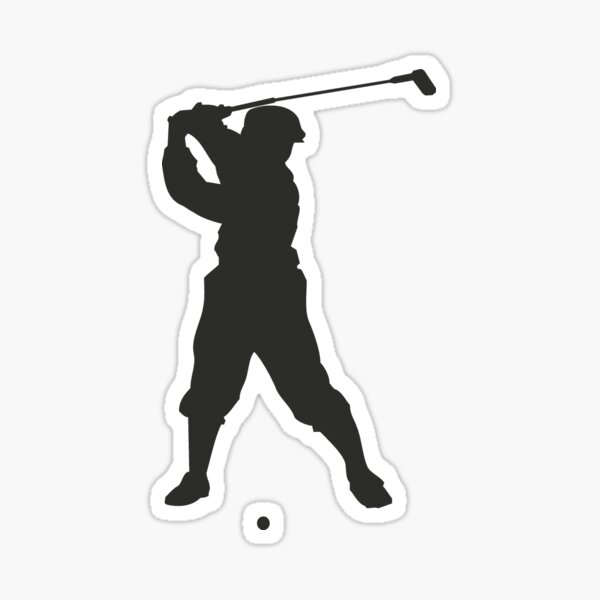 Golf Swing Stickers | Redbubble