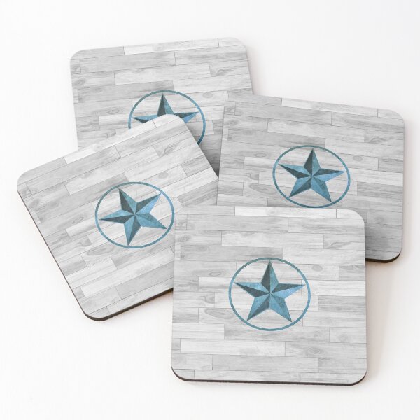 Item preview, Rustic Western Style Star (Blue) designed and sold by Jared Davies.
