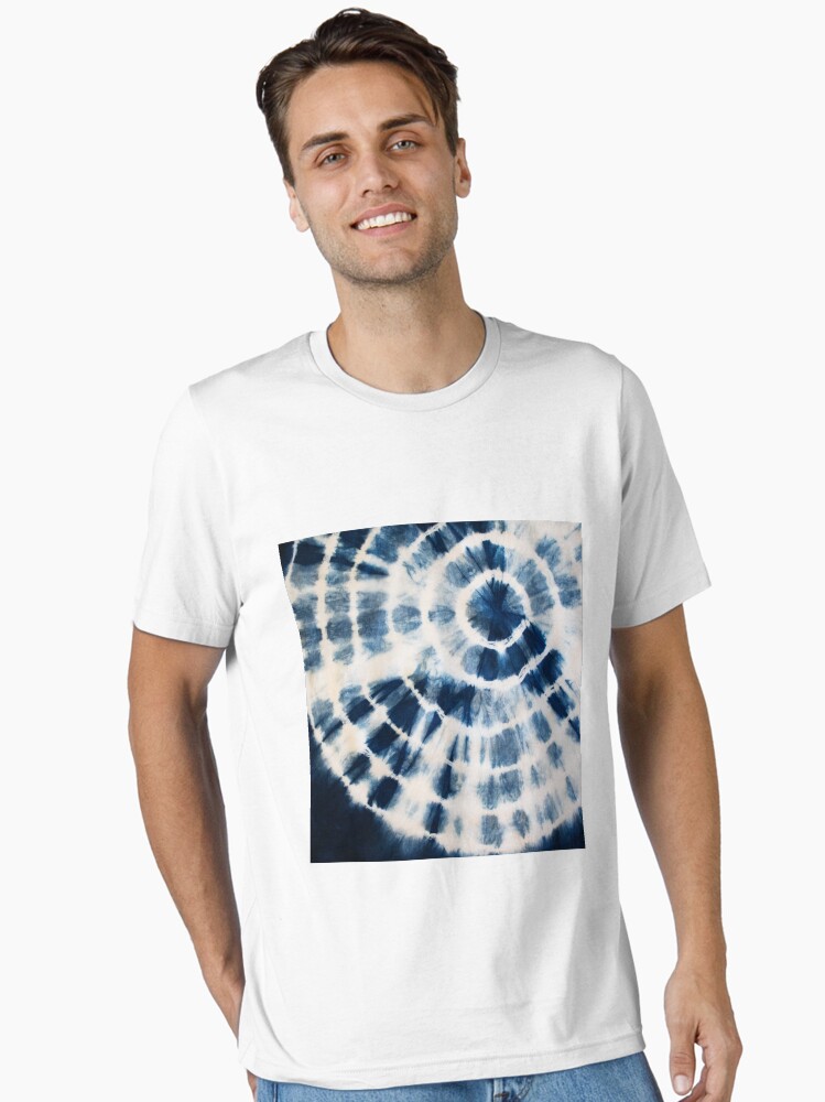 indigo tie dye shirt