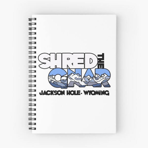 Item preview, Shred the Gnar Jackson Hole designed and sold by elainerusso.
