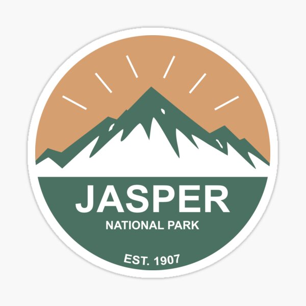 Jasper National Park Sticker