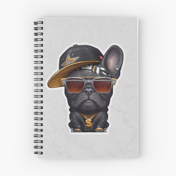 Item preview, Black French Bulldog Hip-Hop Super Star designed and sold by anmlz.