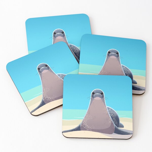 Item preview, Hawaiian Monk Seal designed and sold by Tami Wicinas.