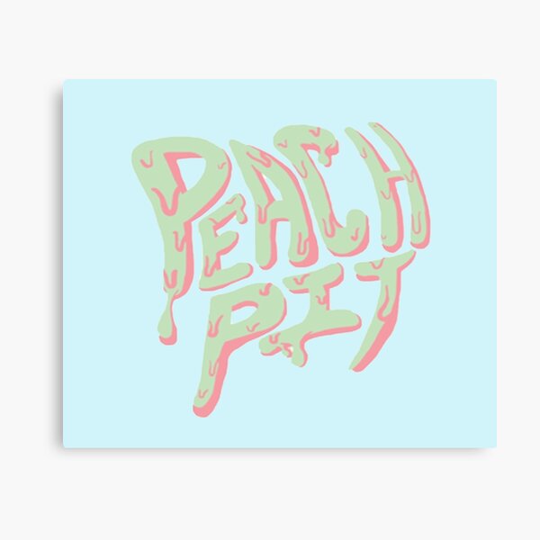 Peach Pit Wall Art Redbubble