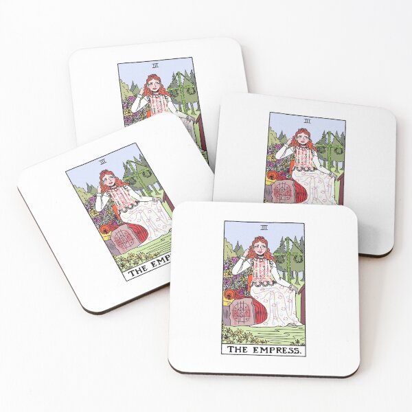 Item preview, Midsommar Tarot Card The Empress (Color) designed and sold by misnamedplants.