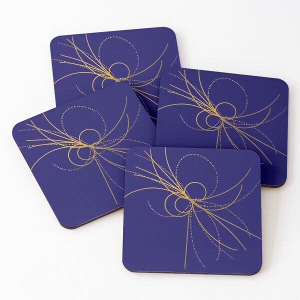Higgs boson Coasters (Set of 4)