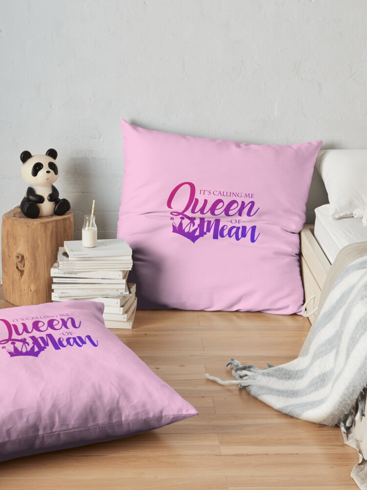 Alternate view of Descendants - Queen of Mean Floor Pillow