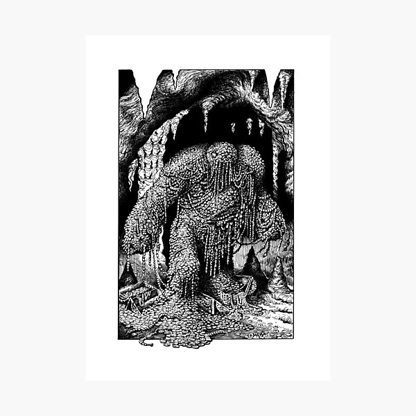 Treasure Golem Photographic Print