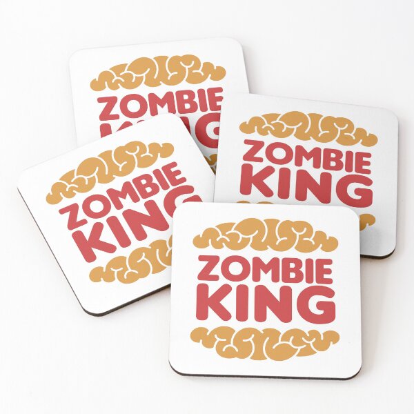 Item preview, Zombie King: have brains your way designed and sold by badgewolf.