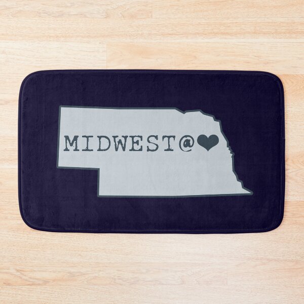 Item preview, Midwest at heart - Nebraska. . .the good life! NE shirt: #nebraska #midwest designed and sold by smooshfaceutd.