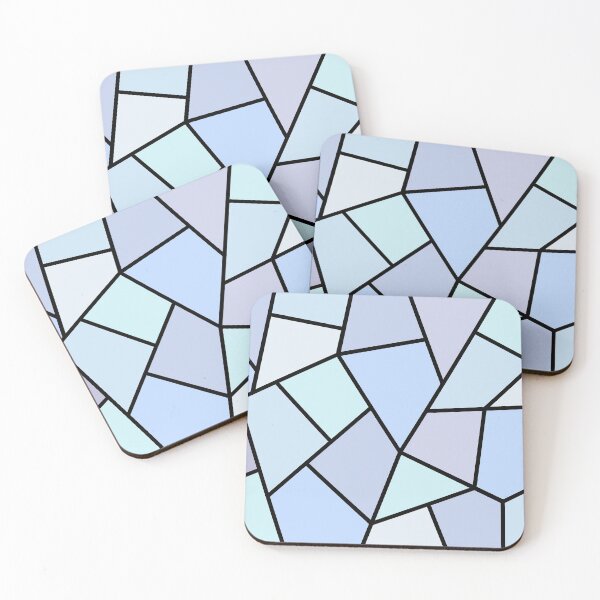 Item preview, Crystal Blue Mosaic designed and sold by passionatelyem.