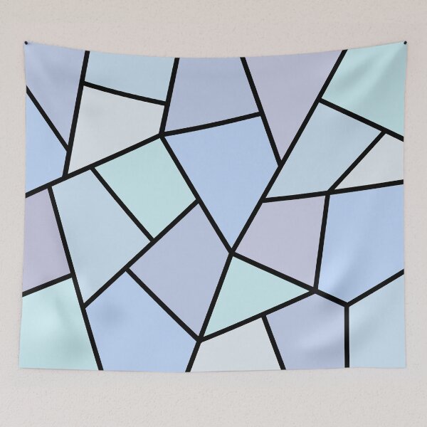 Item preview, Crystal Blue Mosaic designed and sold by passionatelyem.