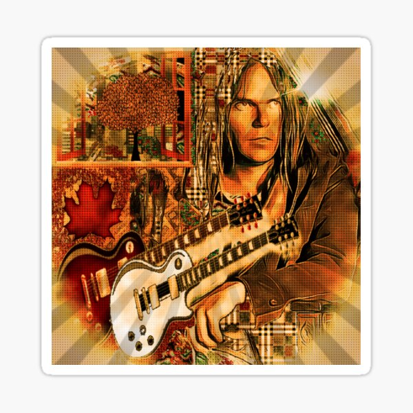 Neil Young Sticker