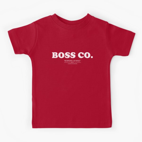 kids boss tshirt