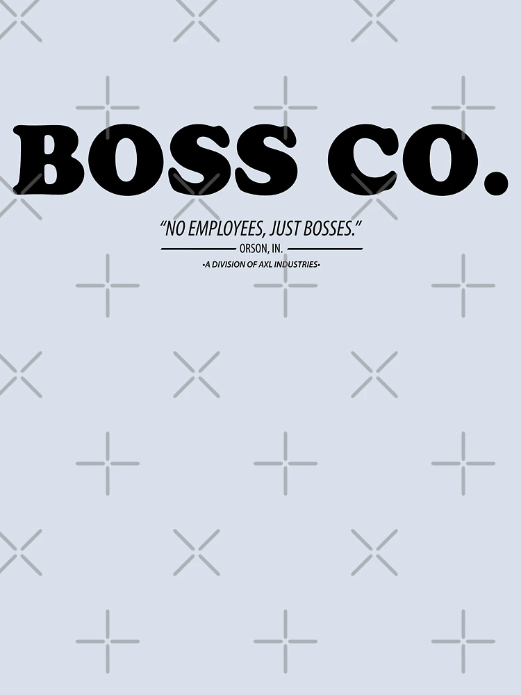 Thumbnail 4 of 4, Boxy T-Shirt, Boss Co. [Roufxis-Rb] designed and sold by RoufXis.