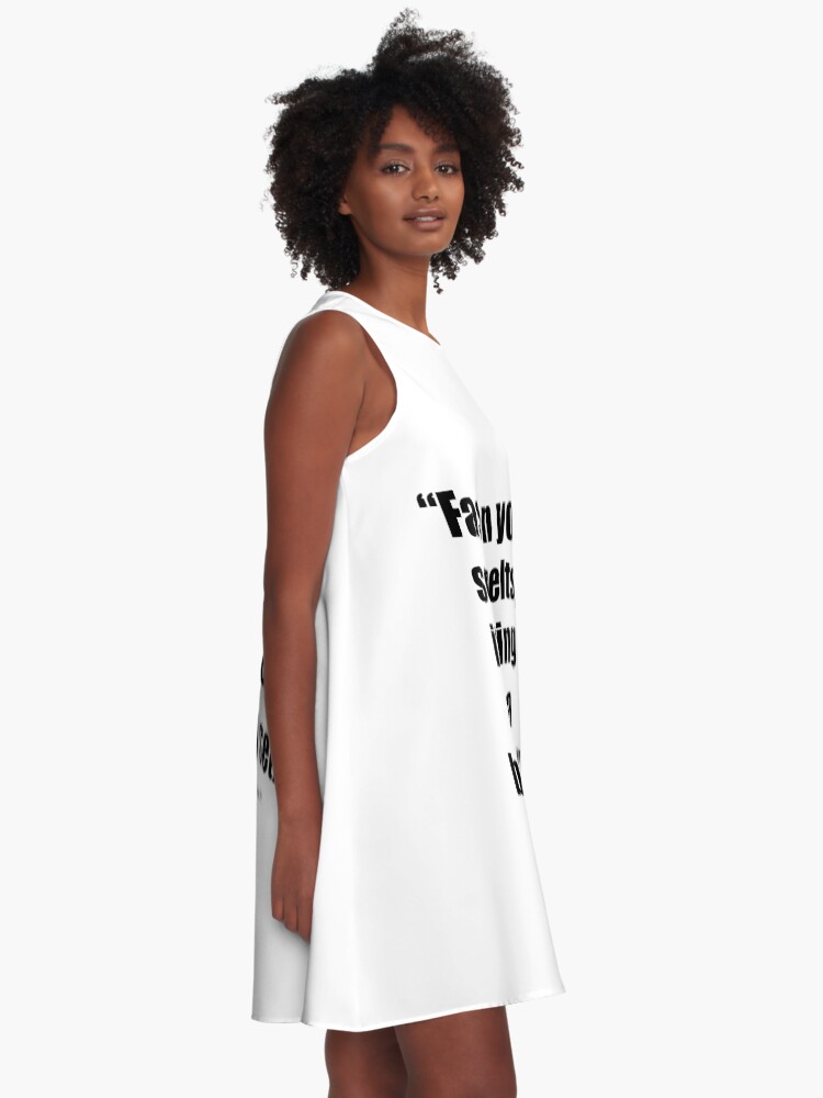 Alternate view of Fasten Your Seatbelts! A-Line Dress